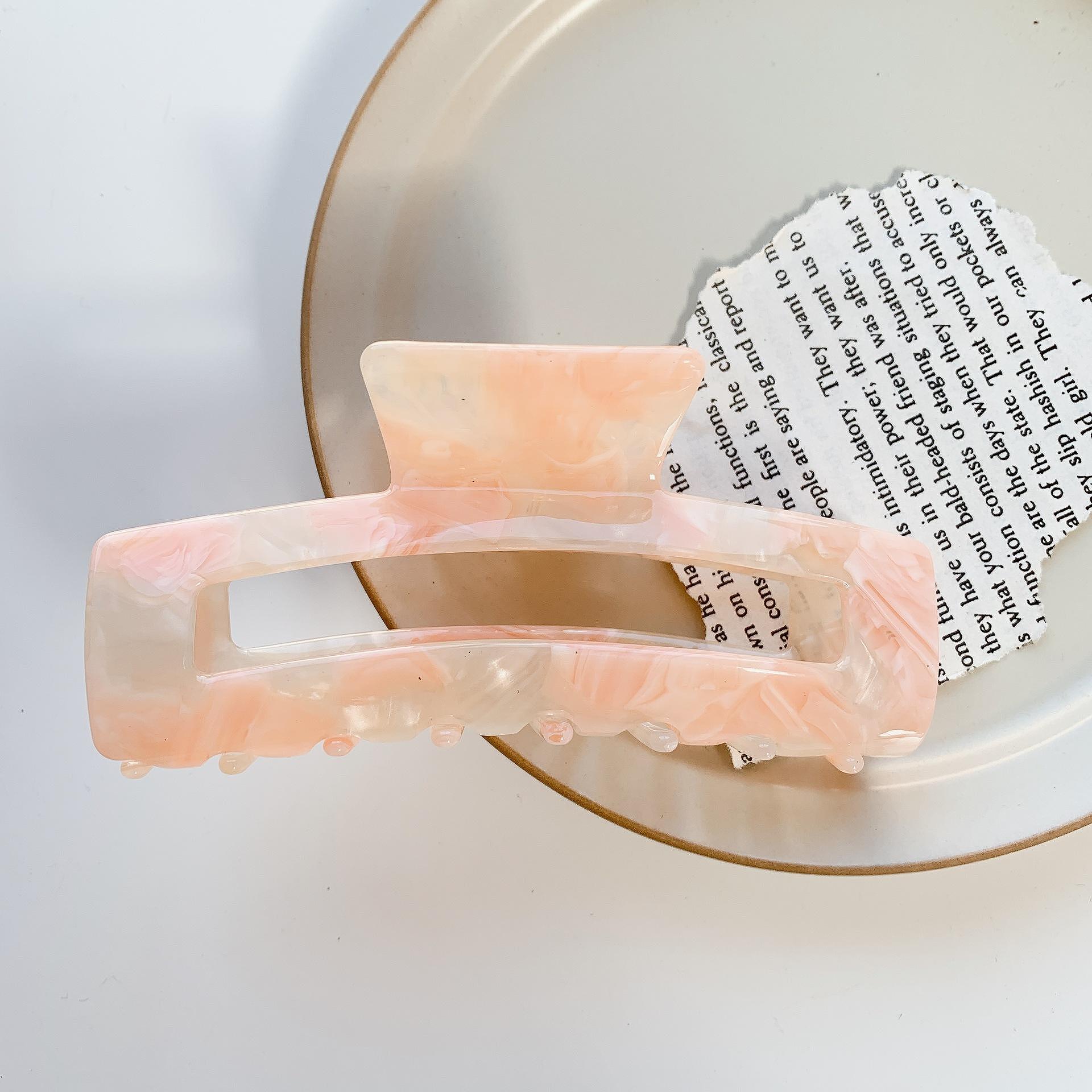 Щипка за коса Cintia Peach