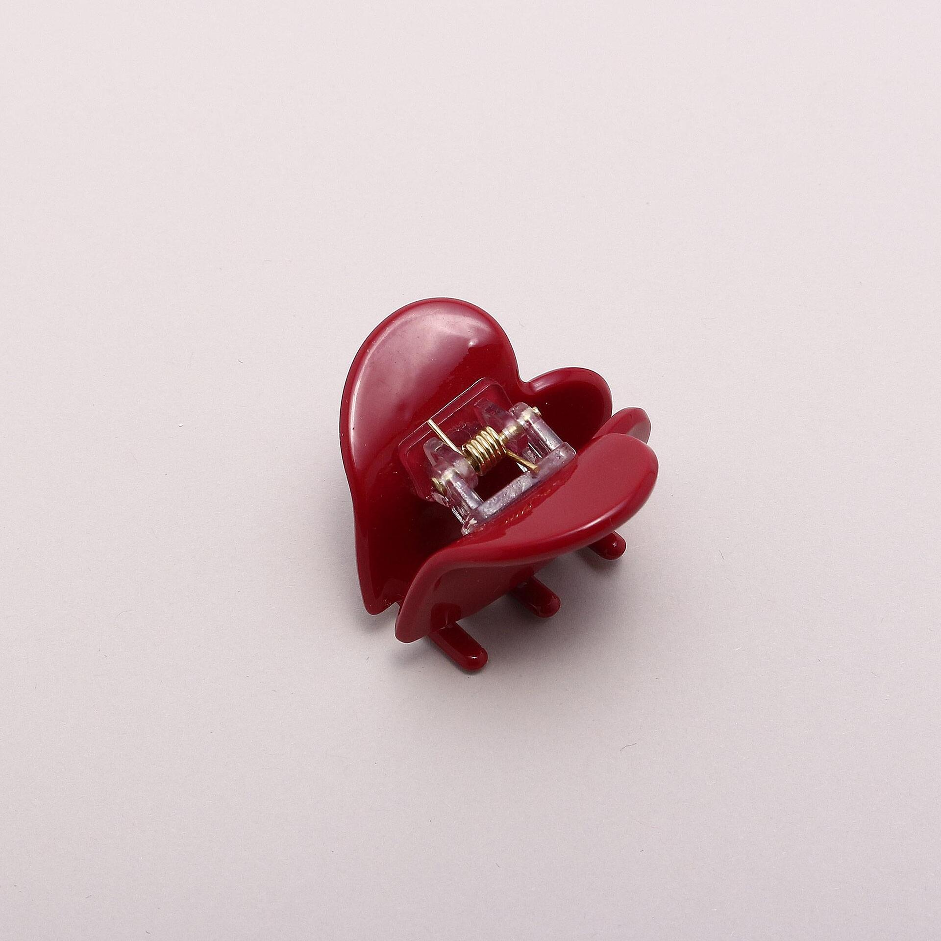 Щипка за коса Heart RED