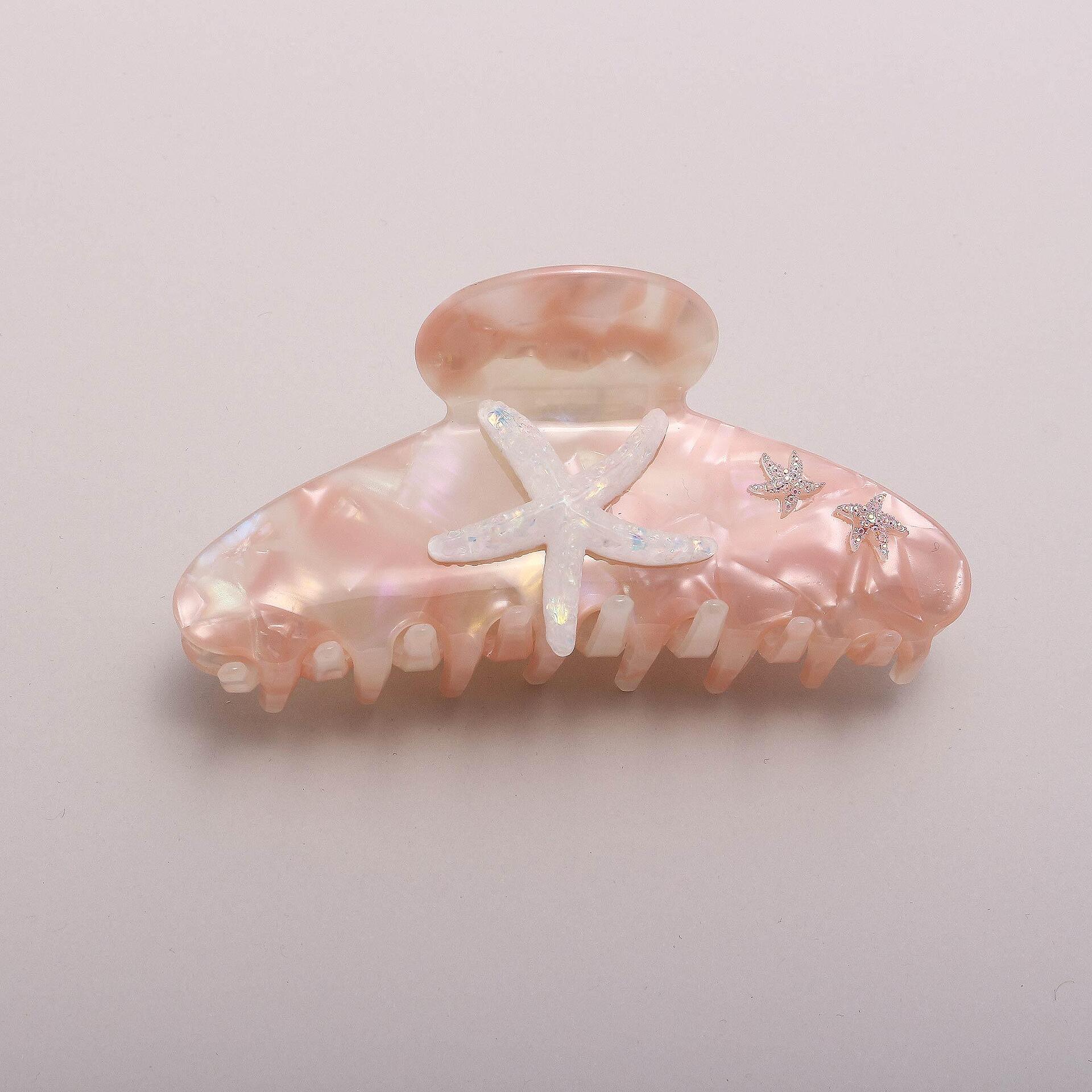 Щипка за коса STARFISH PINK