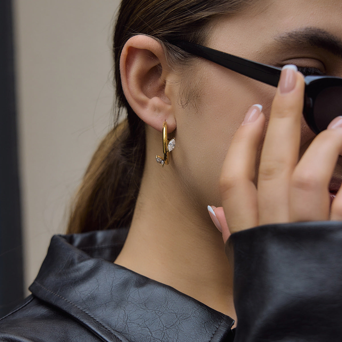 Обеци Soft Hoops