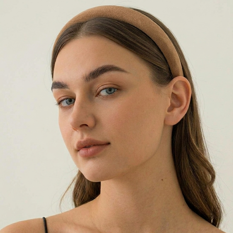 Диадема FAUX VELVET TOFFEE