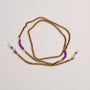 Верижка за очила Chain Lavender